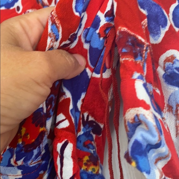 FREE PEOPLE  Flower print dress - Picture 5 of 5